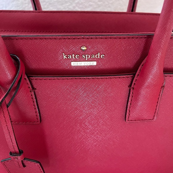 GUC Kate spade | Cameron Street Mini Candace Satchel Crossbody, Burgundy - Picture 11 of 16